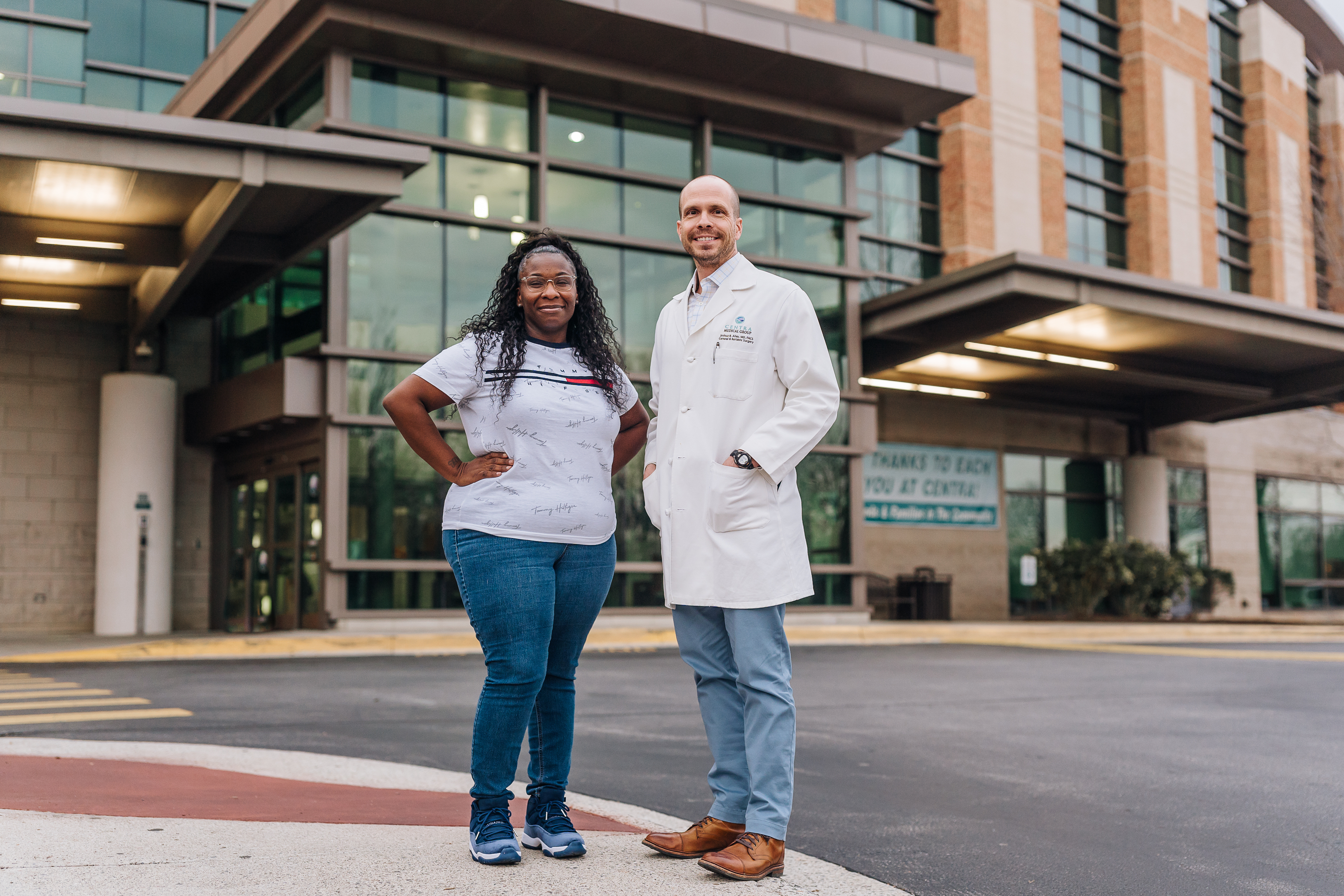 Antrese Gregory and Joshua Alley, MD